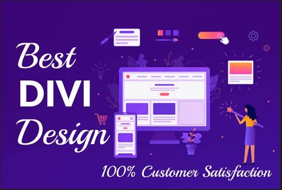 I will create modern wordpress website with divi them...