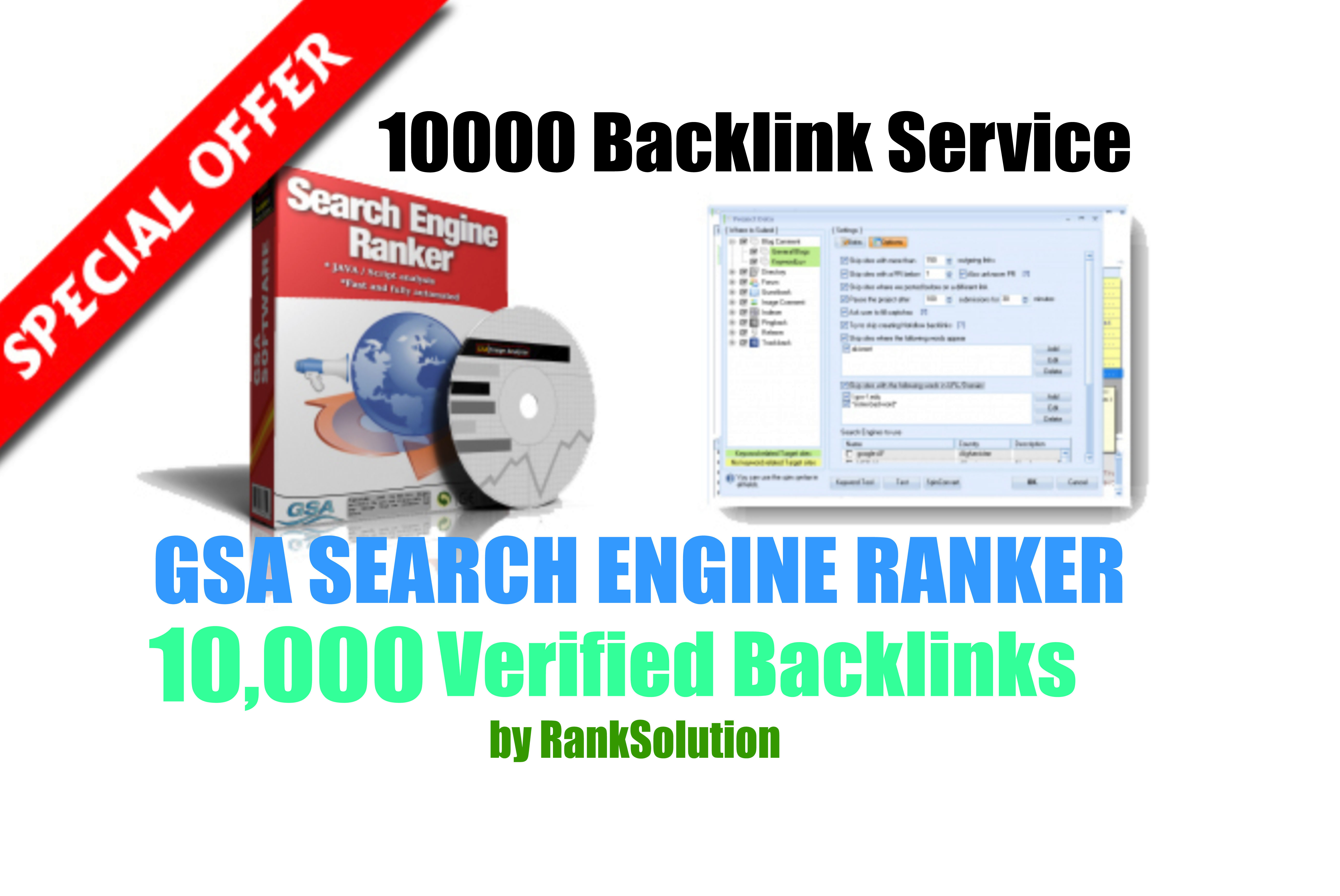 10000 GSA SER Backlinks easy Link Juice and Faster In...