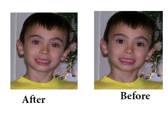 I will do 05 remove red eye or Remove Background