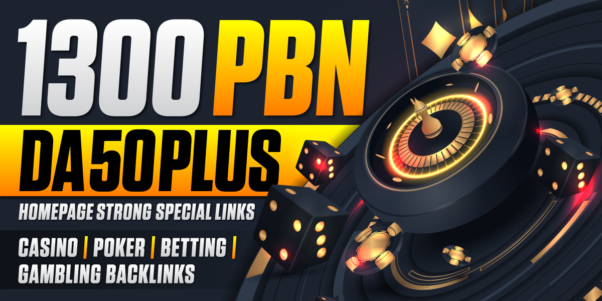 Strong Links 1300 PBN DA 50 Plus Casino Poker Betting...