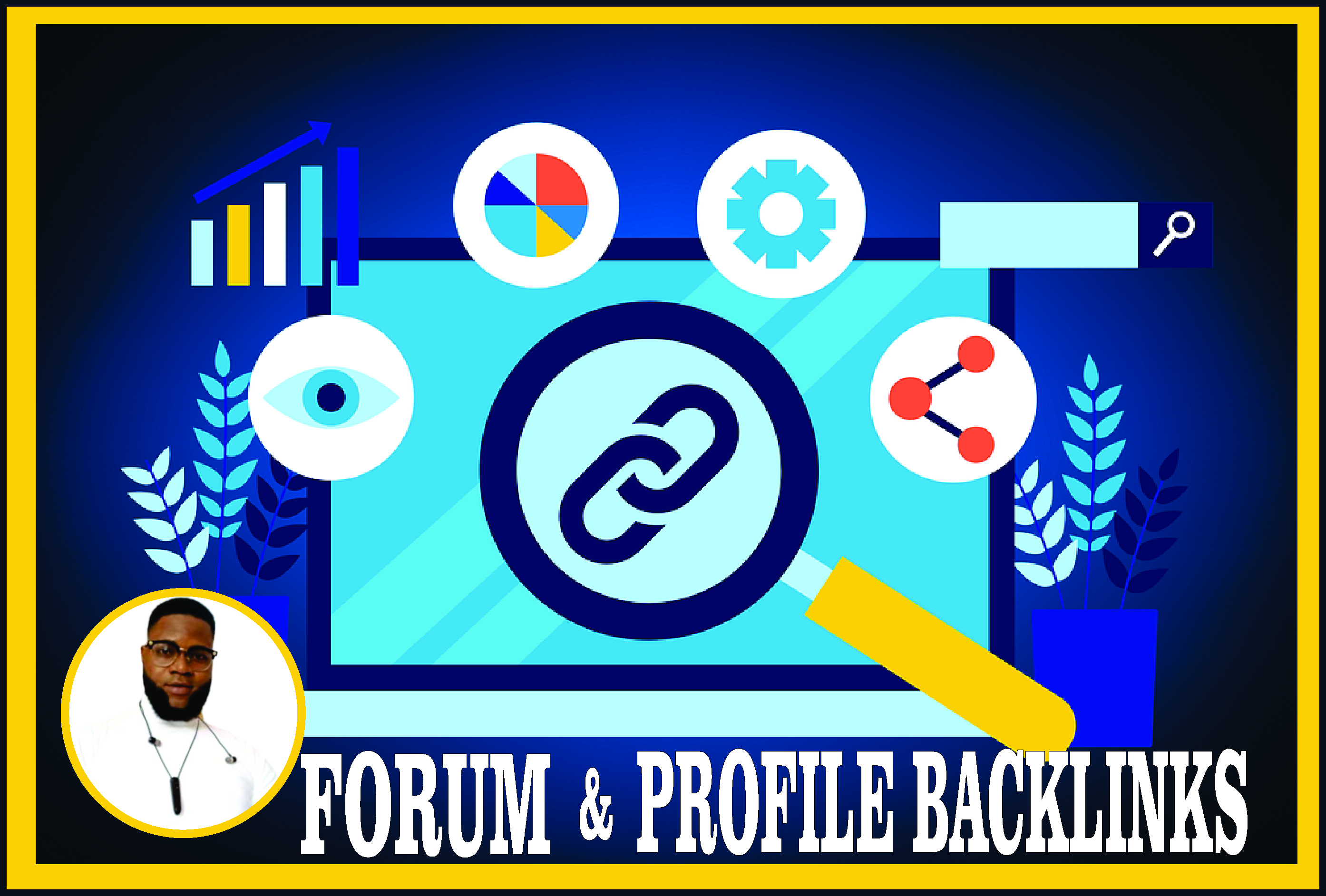 I will do 3000 high-quality forum profile backlinks t...