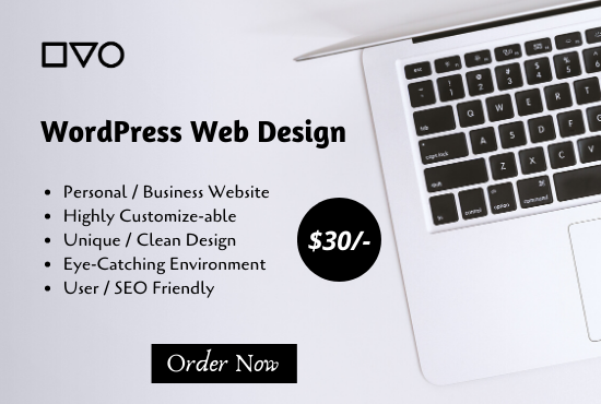 I will develop stunning wordpress website