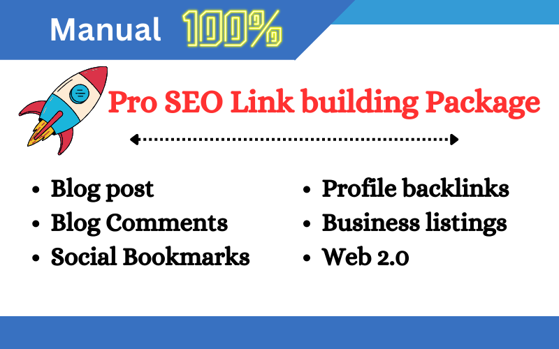 Pro All in one SEO link Building Package, 90 Manual ...