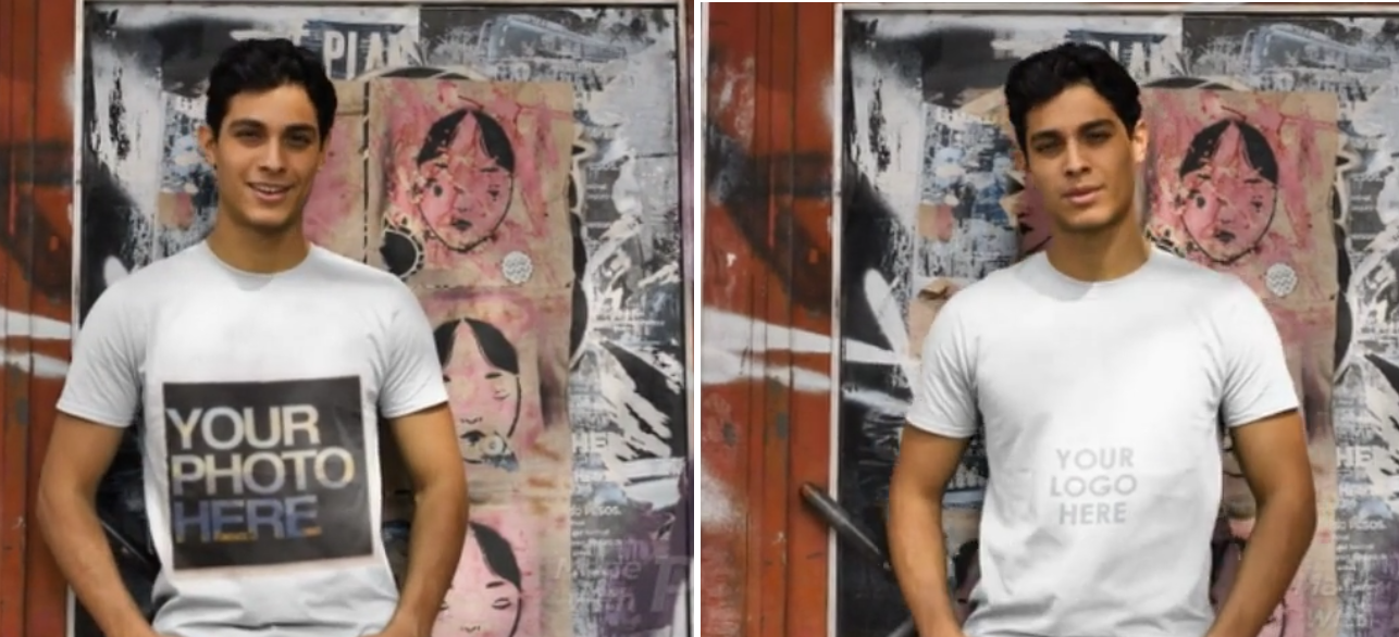 I will add your logo or image on model videos and out...