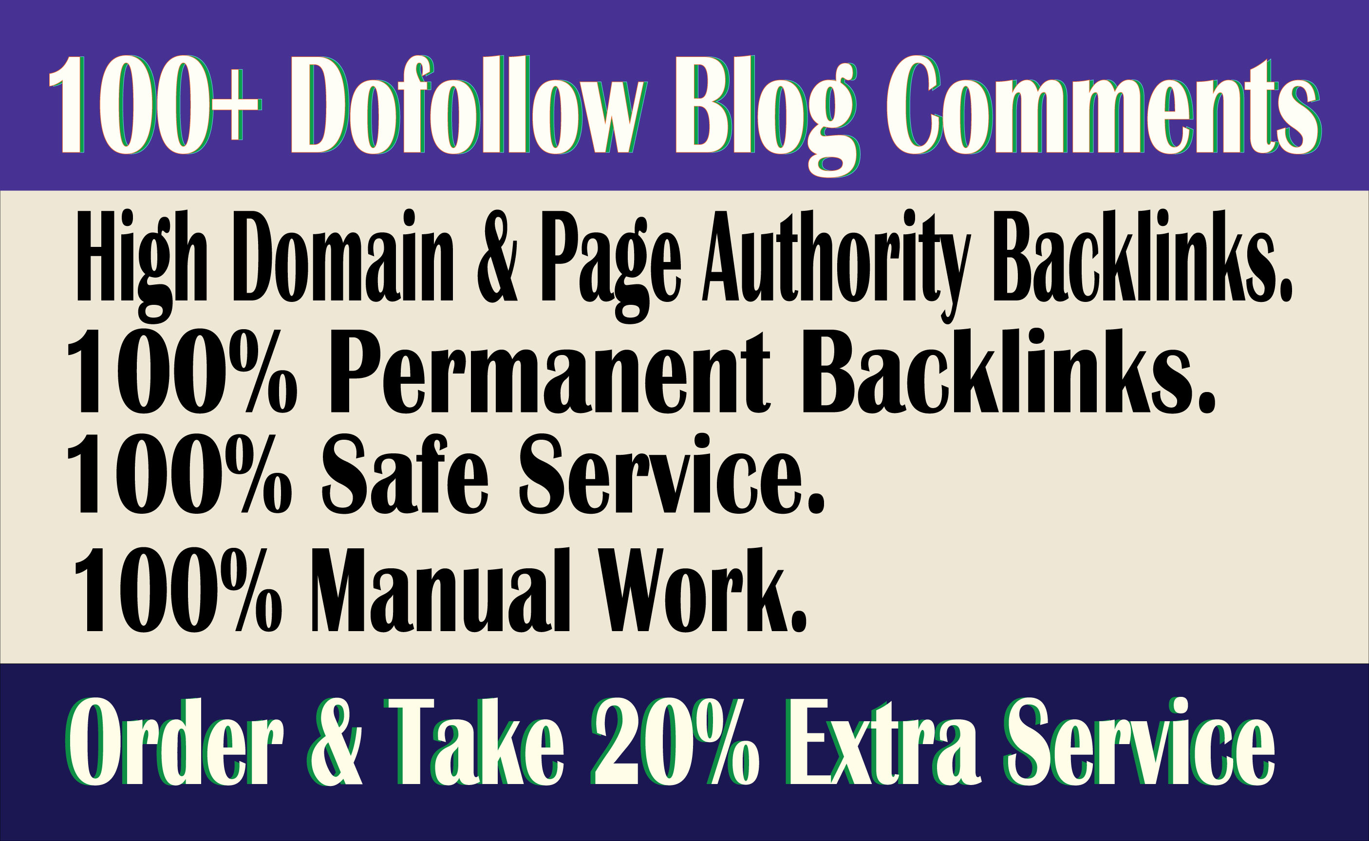 Build High Quality100+ Dofollow Blog Comments Backlin...
