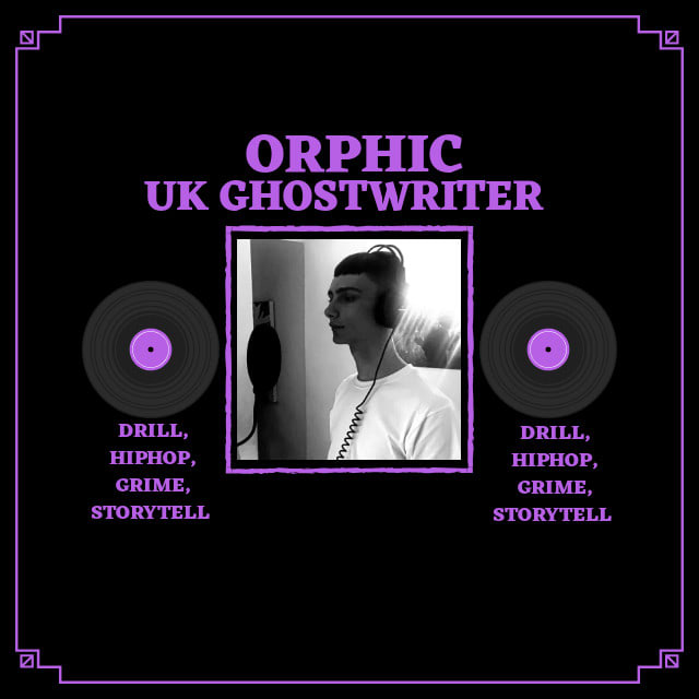 Ghostwrite 2 rap verses Hip hop, Grime, Drill, Sto...