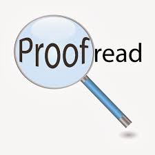 I Will Proofread Your Writings and Documents