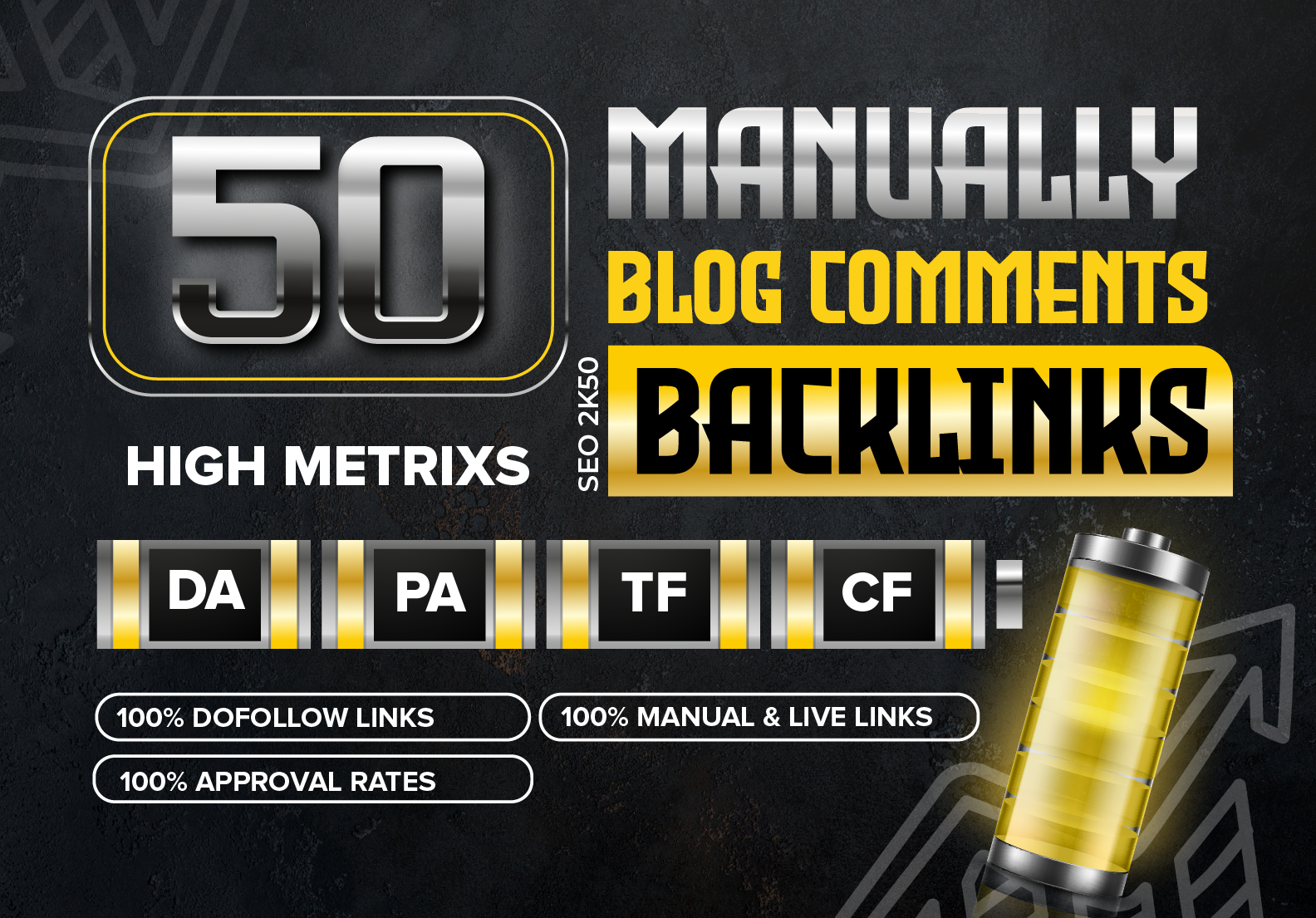 Build 1000 BLOG COMMENTS ON HIGH DA PA TF CF DOFOLLOW...