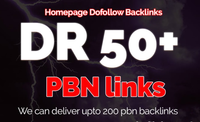 Build 3 Permanent DR 100+ Homepage PBN Dofollow Backl...