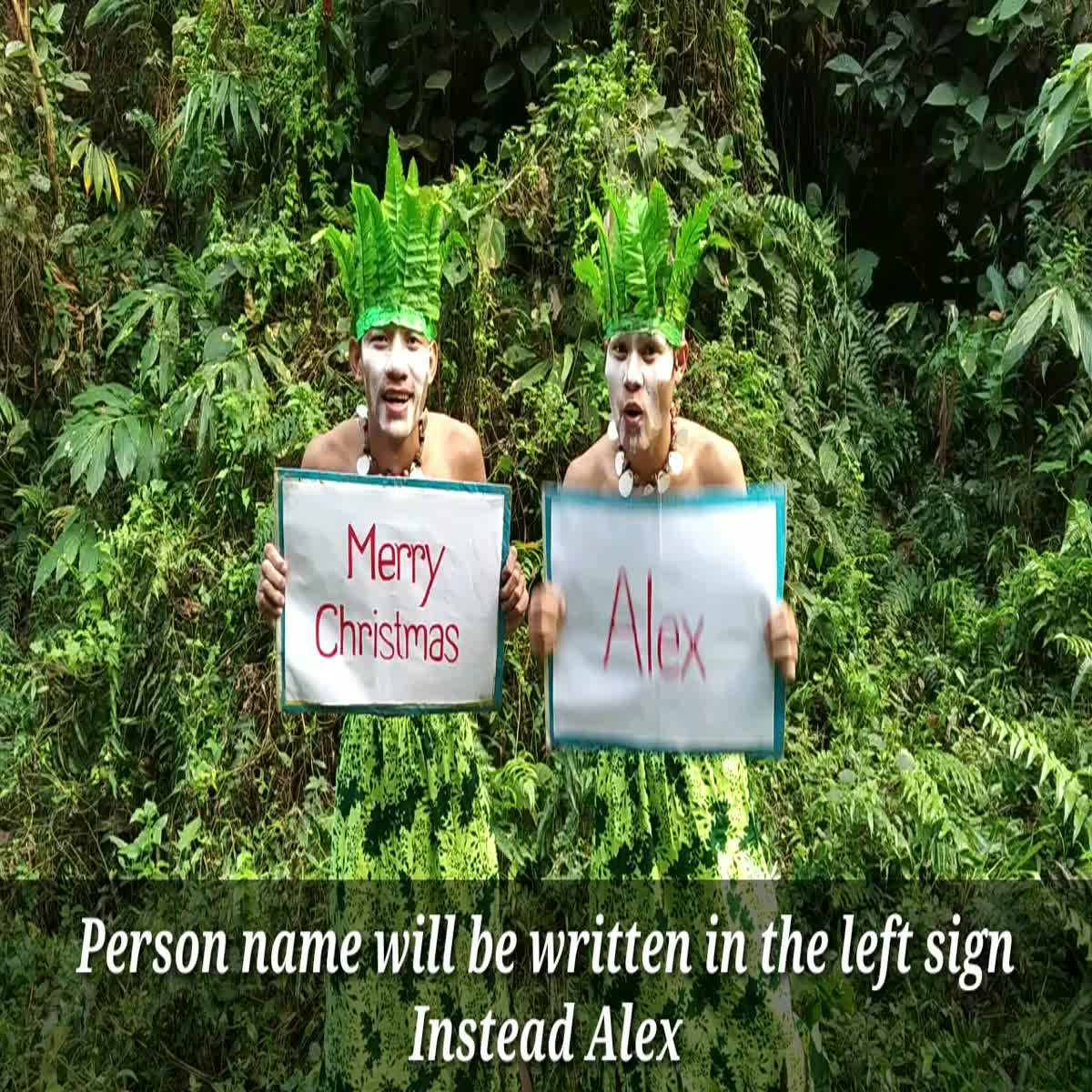 Will Make Christmas Video Greeting with Funny Dance i...