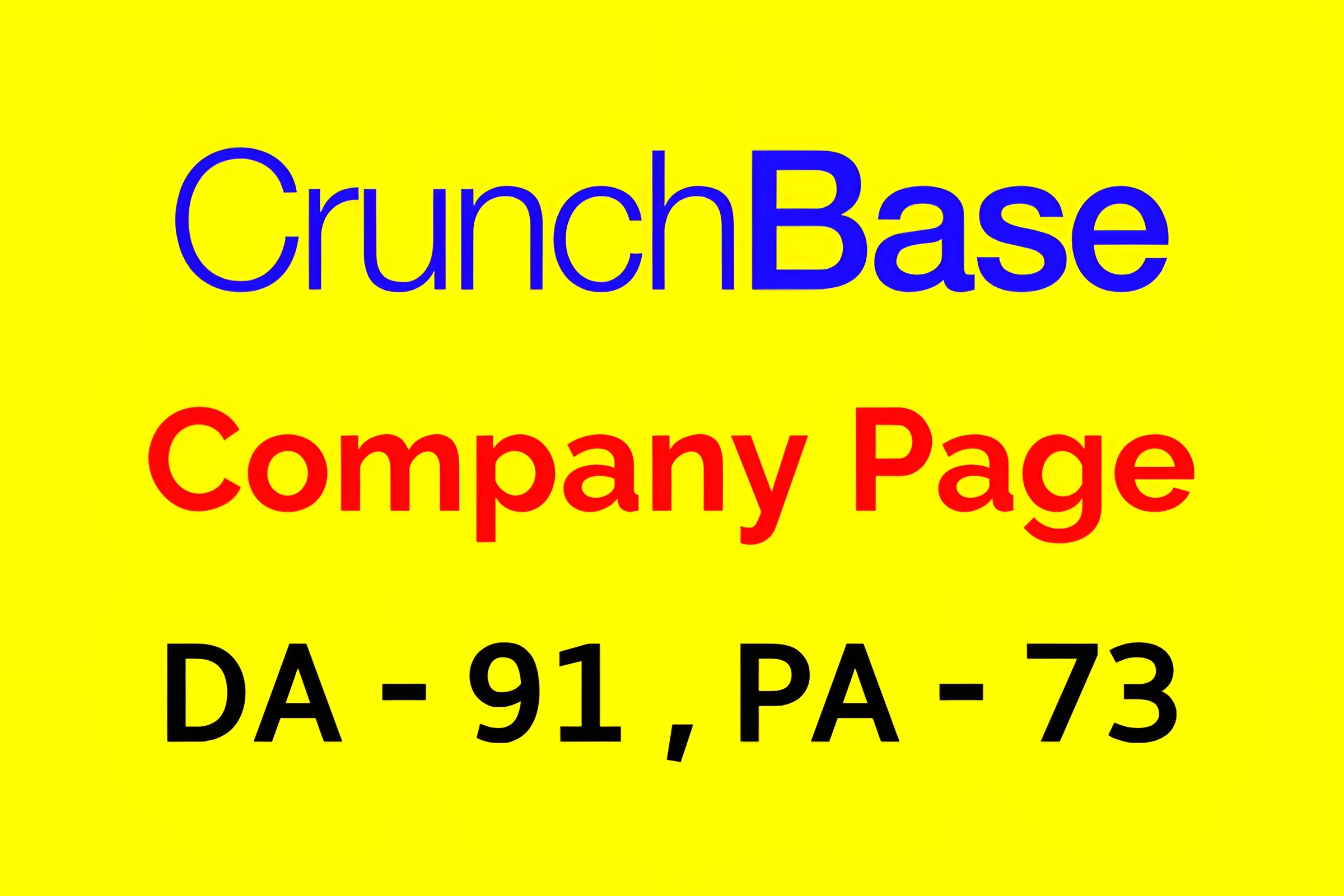 Get a CrunchBase company page for your business - Hig...