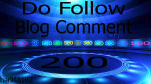 I Will provide 200 manual do follow blog comment in b...