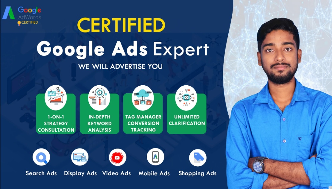I Wil Setup your Google Ads Adwords PPC & Remarke...
