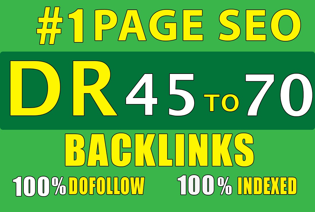 10 backlinks DR 45 to 70 homepage pbn dofollow high q...