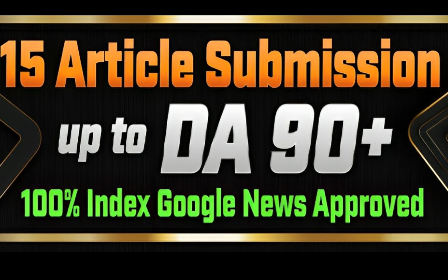 PowerFull 15 Article submission ON High Authority SEO...