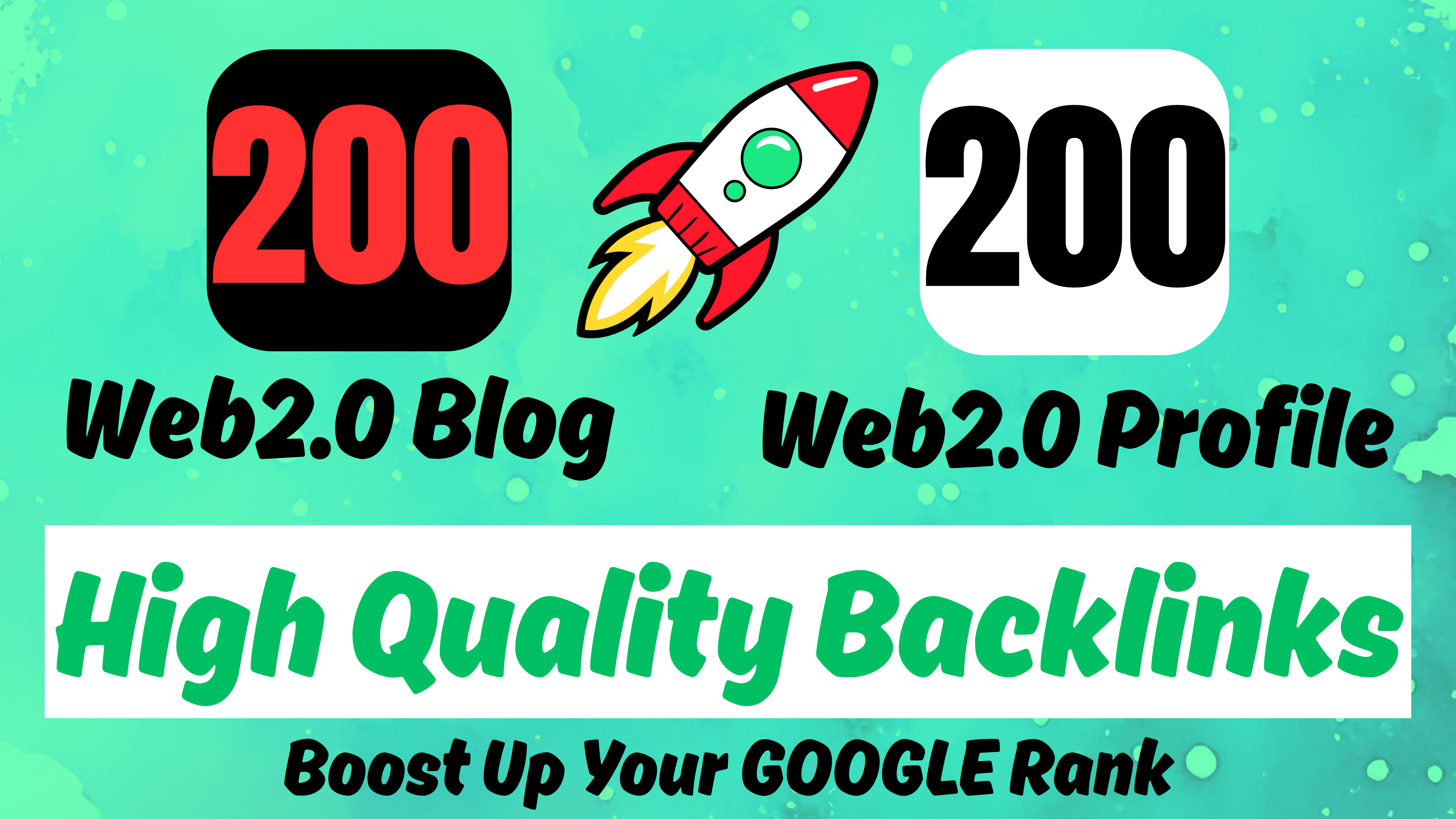200 Web2.0 Blog With 200 Web2.0 Profile Backlink Comb...