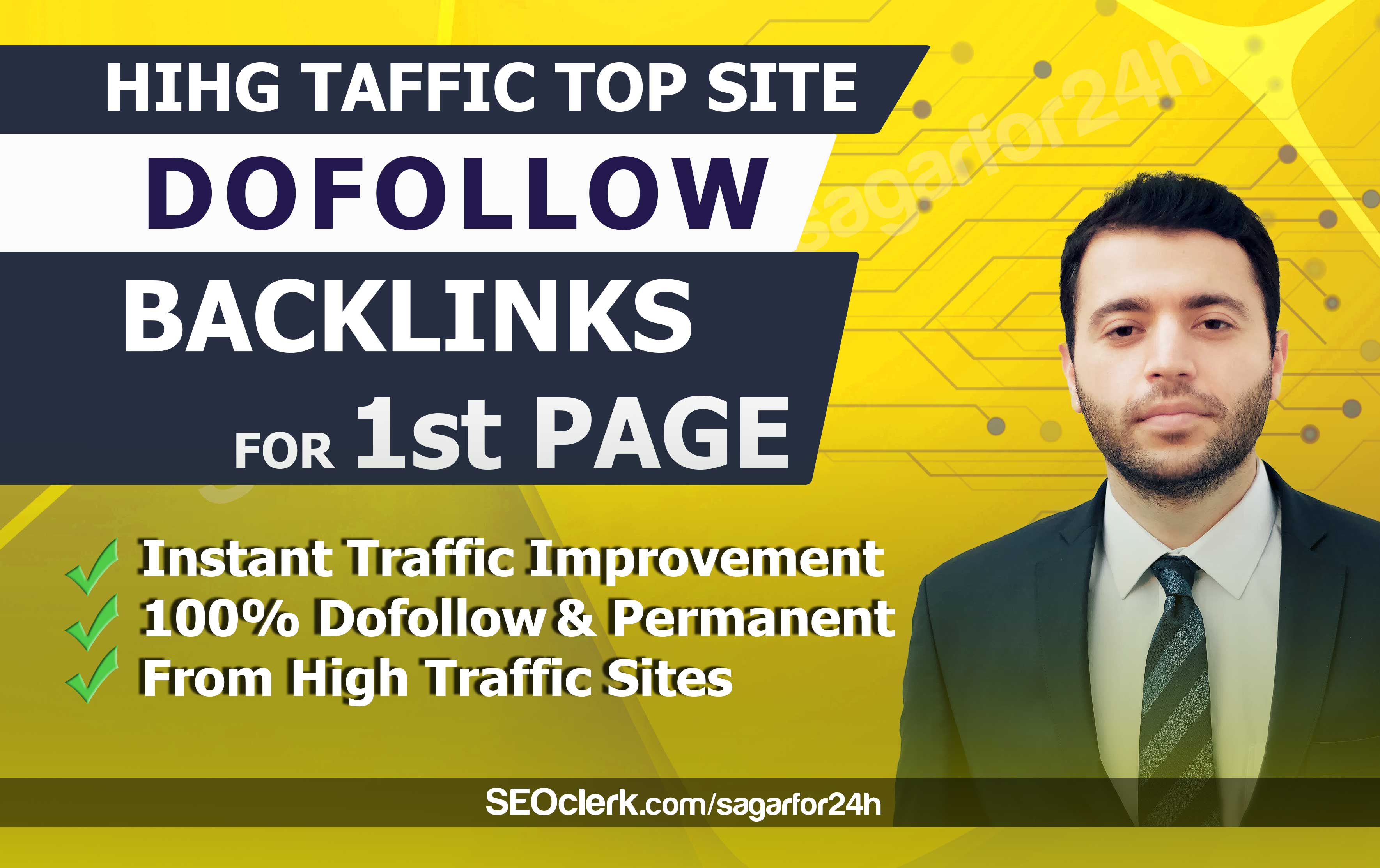 I Will Make Best Backlinks from top website for Googl...