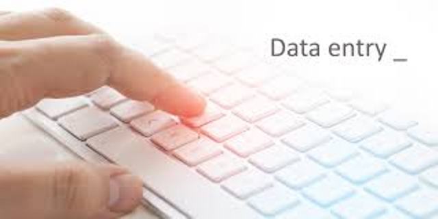 Your data base transcribed in short time Data entry o...