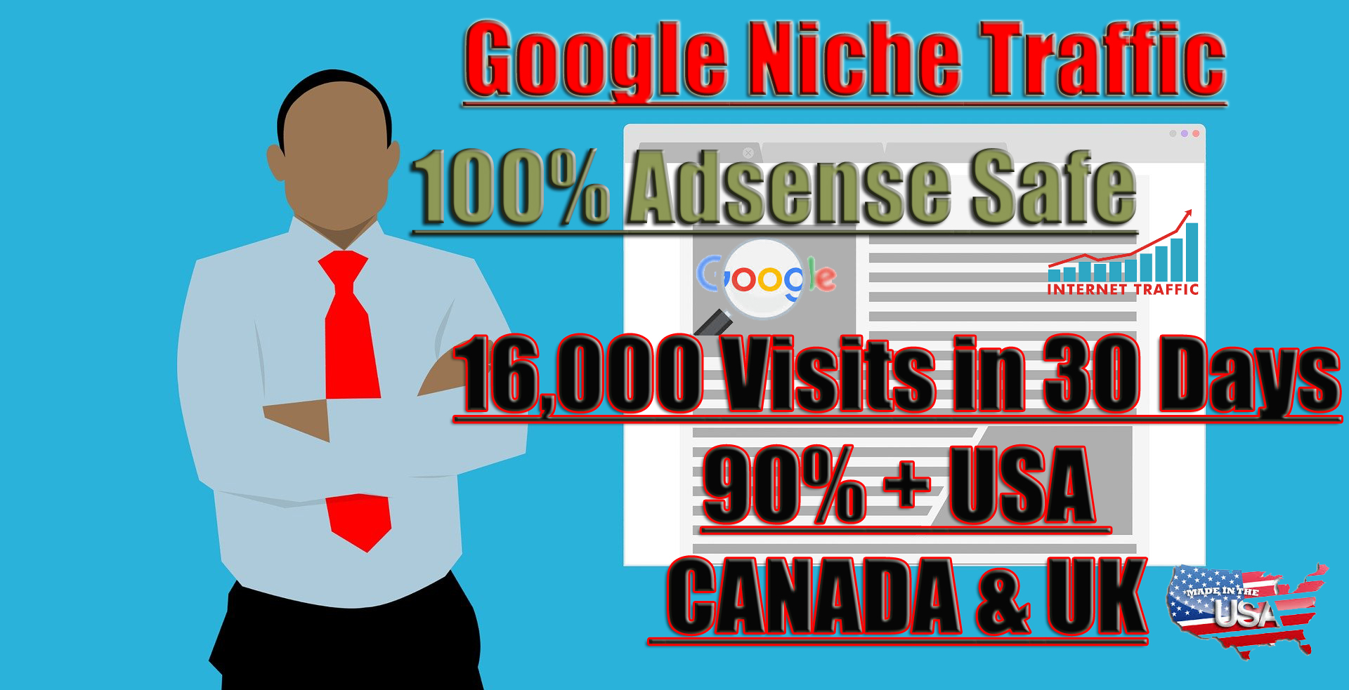 I will drive real targeted traffic, quality visitors