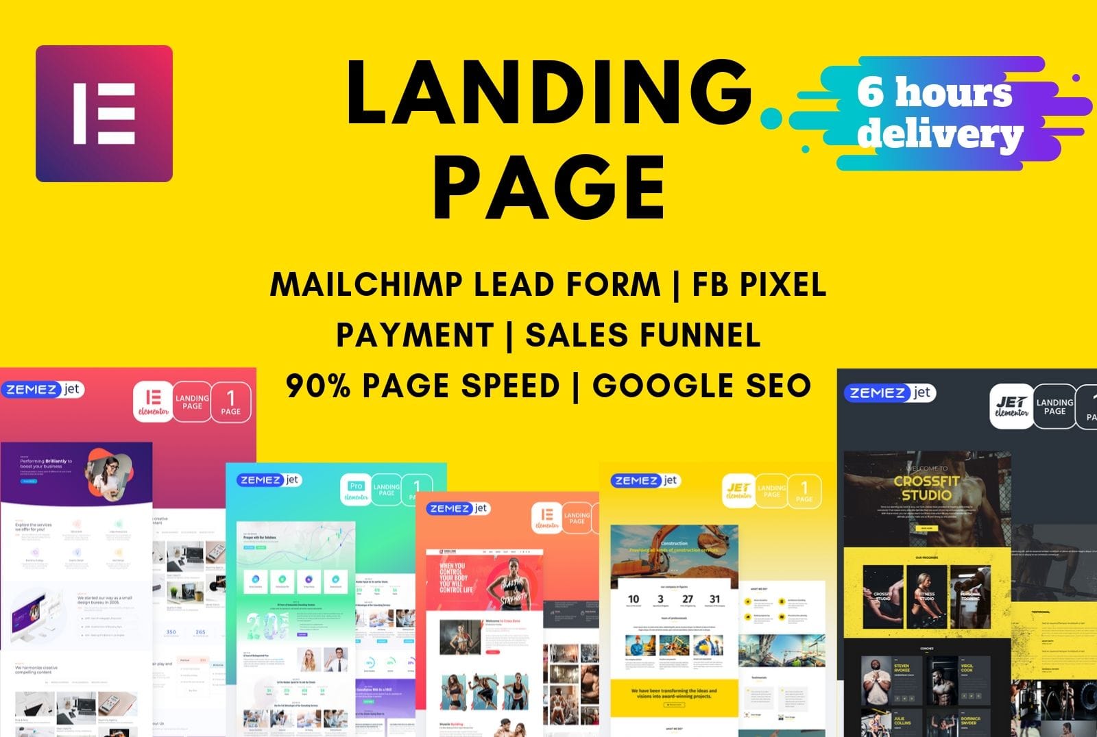 I will create WordPress Website and landing page desi...