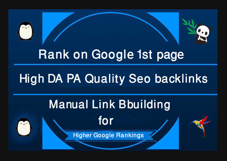 Rank on Google 1st page, 100 High DA PA Quality Seo ...