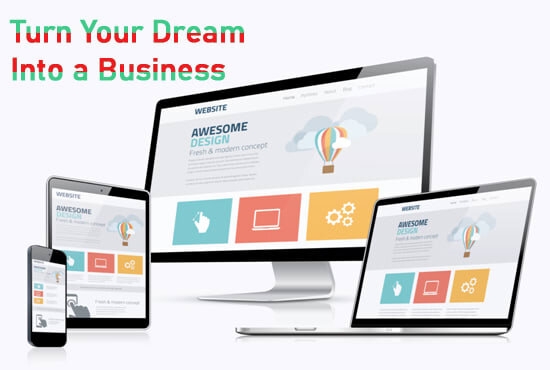 I will build a professional website for your business...