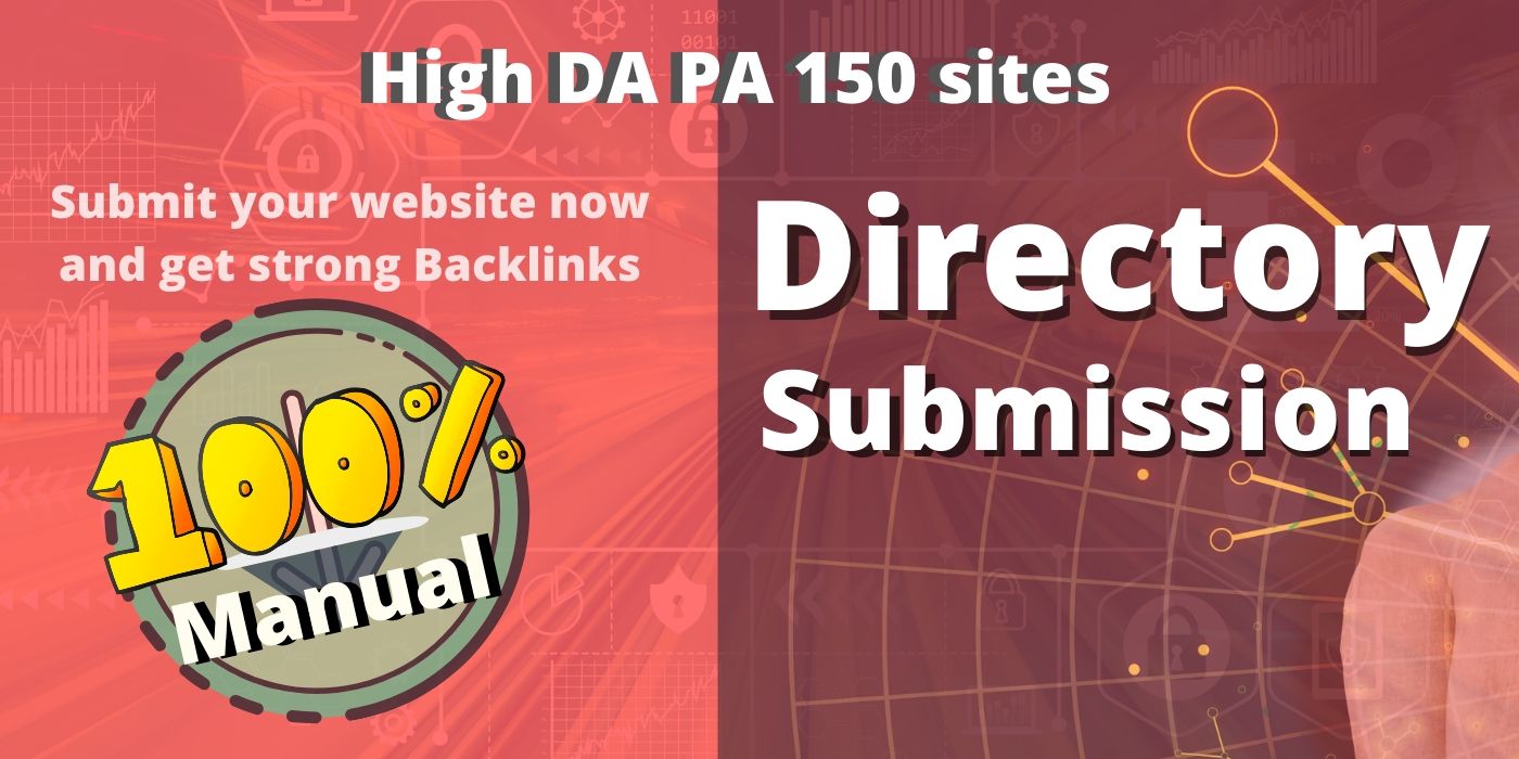 Do Manually 150 high quality Directory Submission Bac...