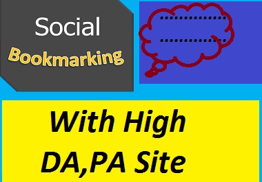 Provide 50 Web2.0 Social Bookmarks Backlinks with Hig...