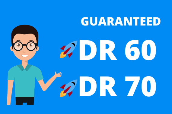 I will increase ahrefs domain rating from 0 to DR 30+...