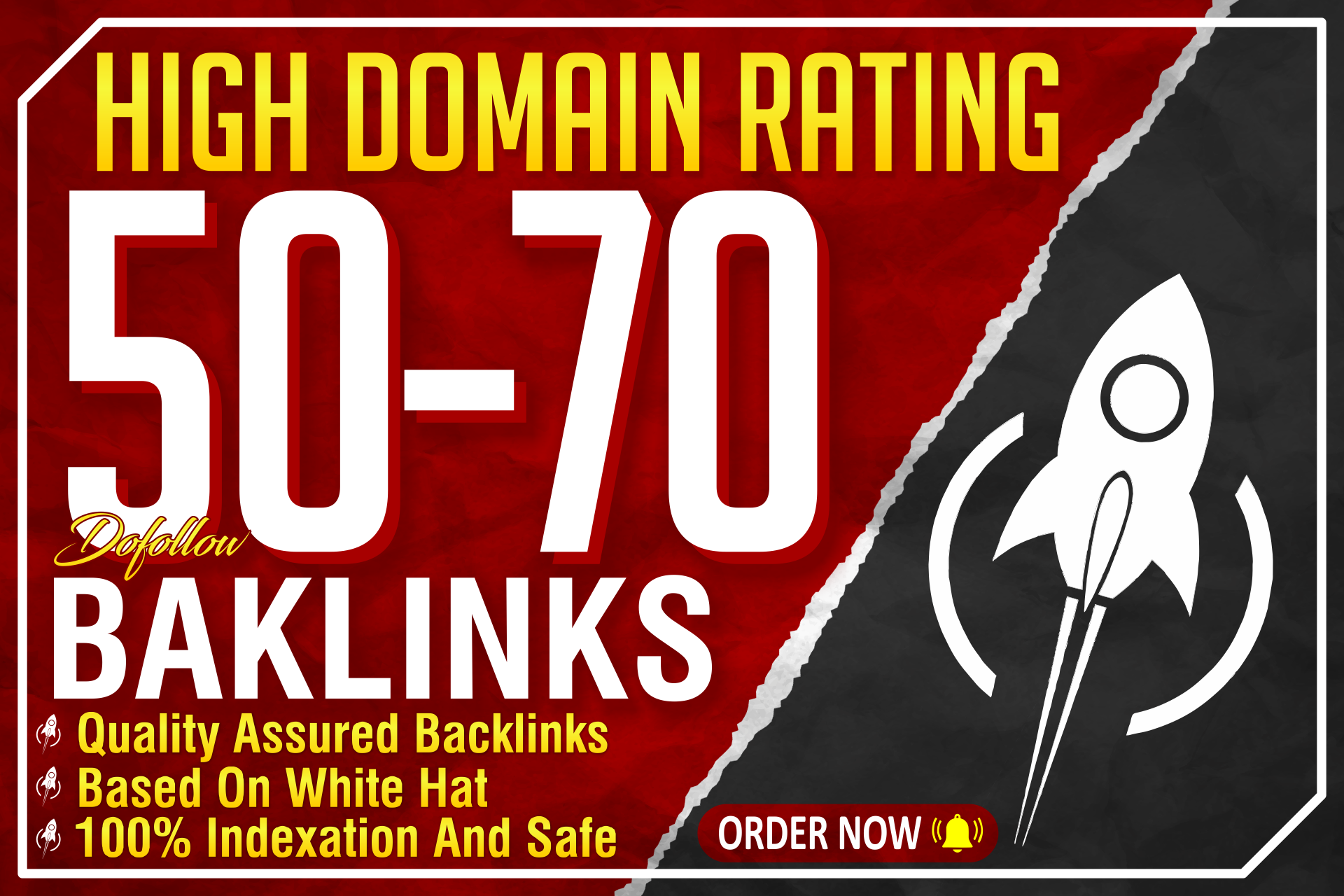 SkyRocket your webiste - 100 high domain rating DR 50...
