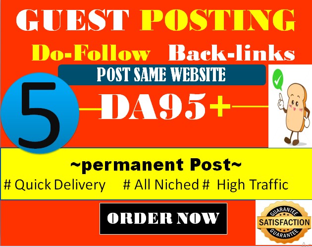 Publish Guest Post on High Authority Site DA 95 withi...