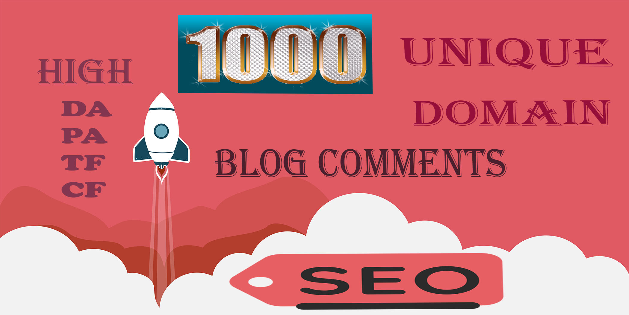 I will skyrocket your website with 1000 Unique Domain...