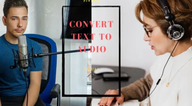 I will convert text to speech real human voice in aud...