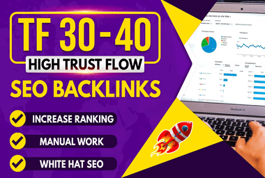 Increase Ranking with 100 Unique High Trust Flow Back...