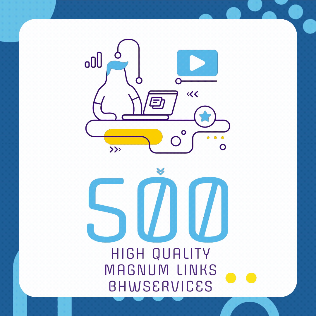 500 Links - Magnum SEO - Includes High Quality Social...
