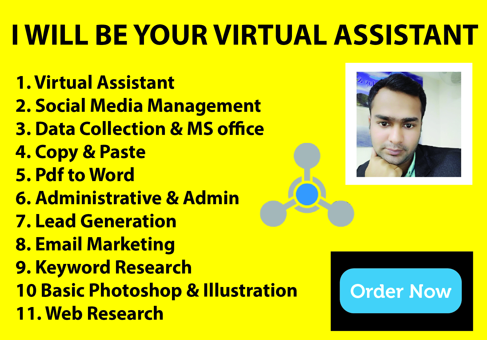 I will be your professional virtual assistant or pers...
