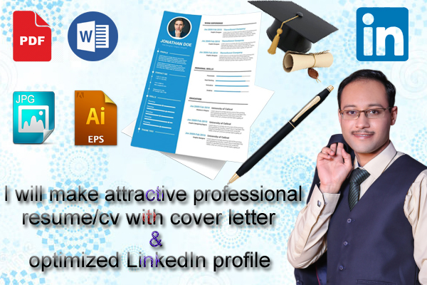 I will design and edit your professional cv, resume,...