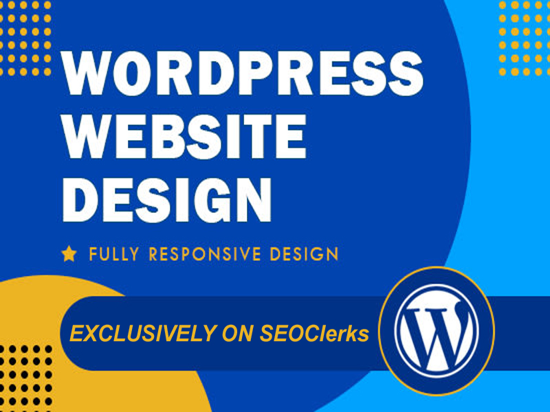 I will create a responsive wordpress website design f...