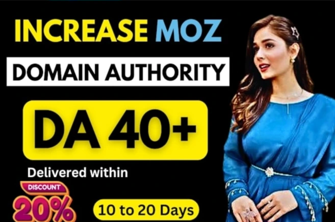 increase your website domain authority moz da 40 plus
