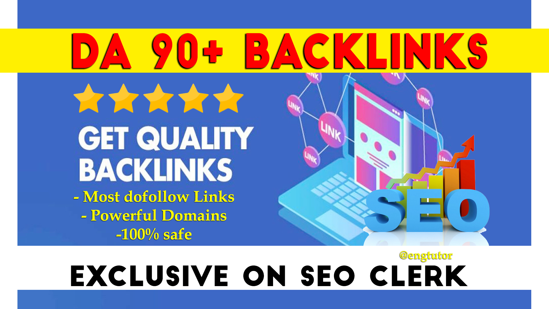 100+ Manual PR9 DA 90+ Safe SEO Backlinks Increase yo...