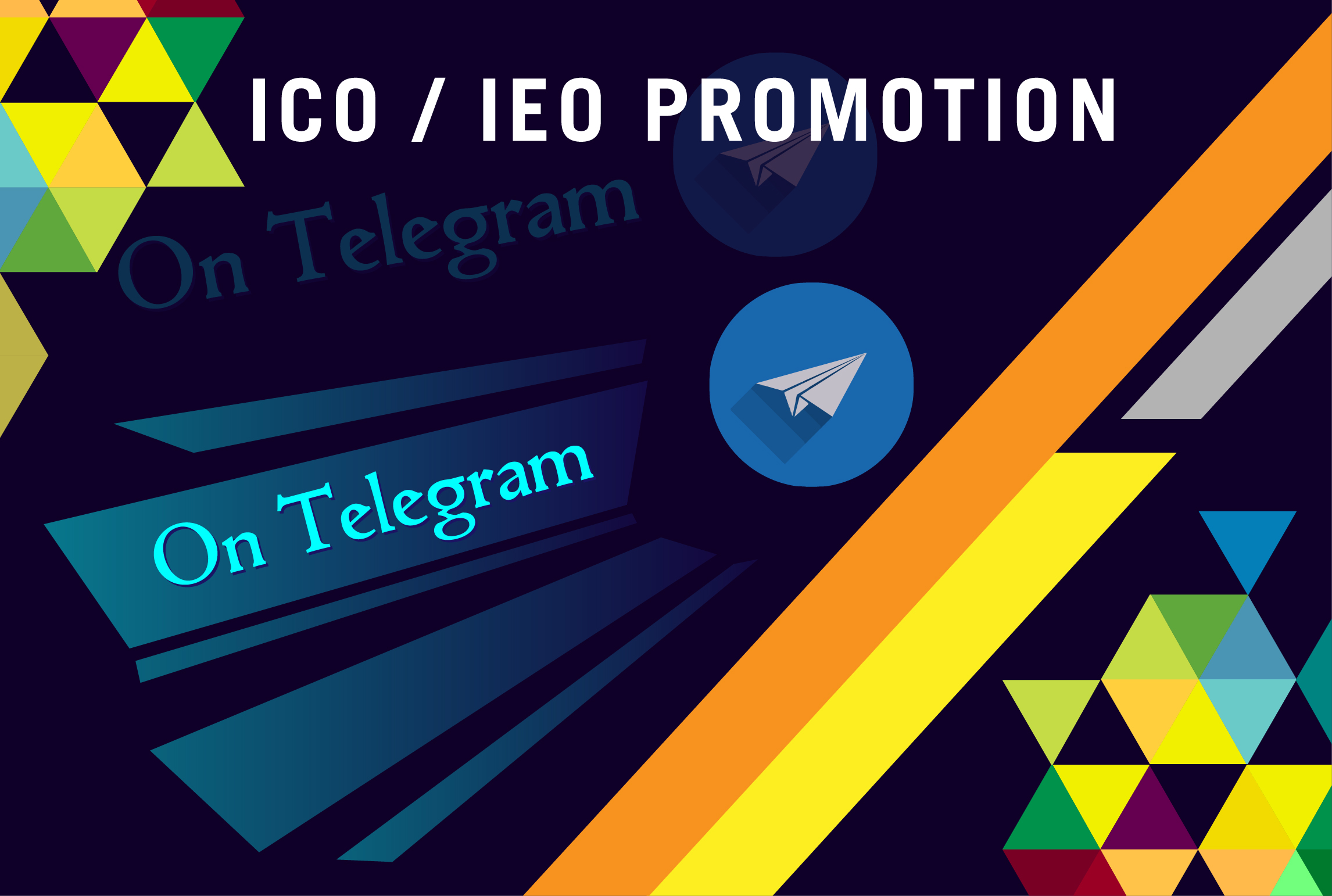 will promote your ico/ieo campaign on different effec...