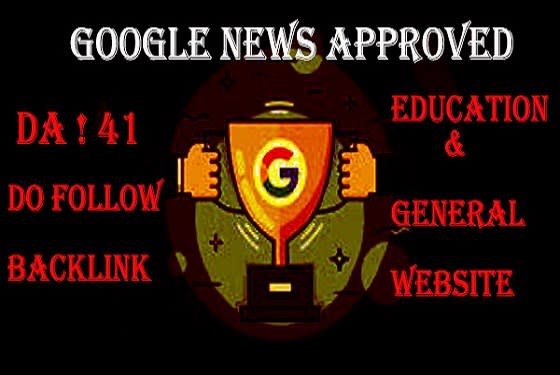 I will write and publish guest post on da 41 google n...