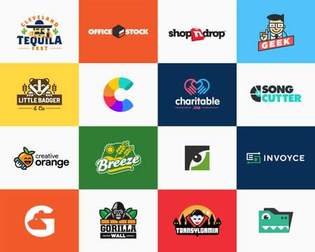 Logo designer. I will put you requested name in a cre...
