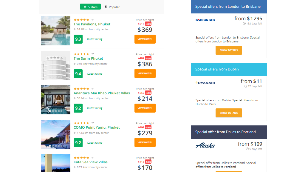 I will make automated Travel Affiliate Website