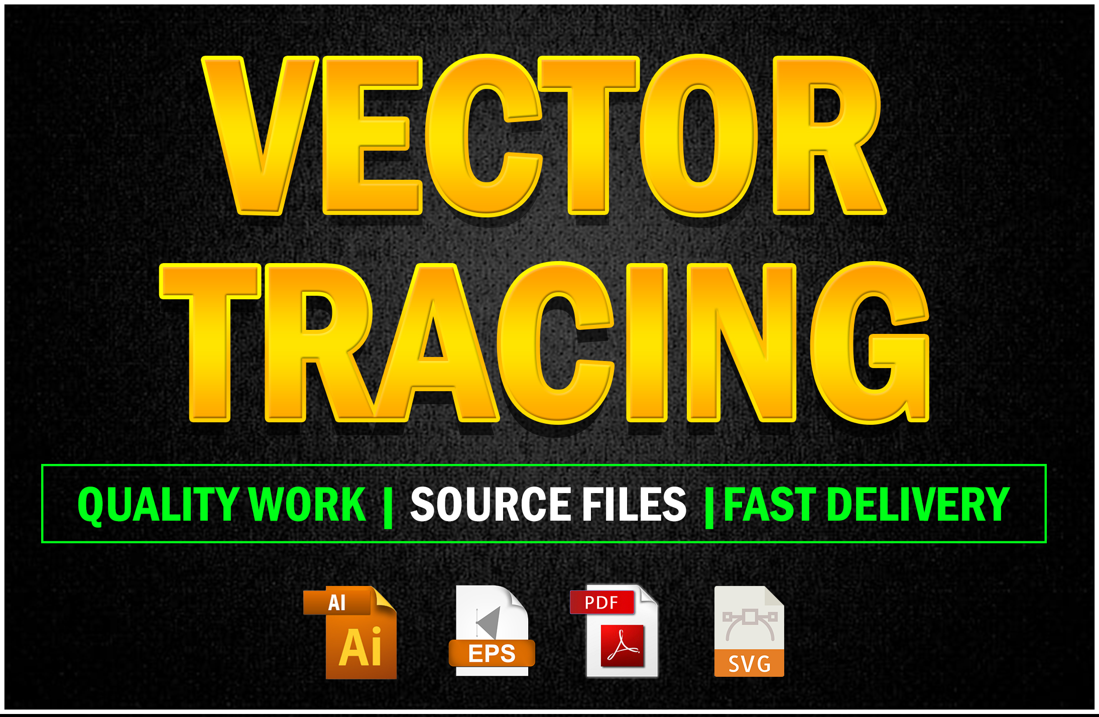 Vector Tracing Your Logo, Image Icon, Convert To Ve...