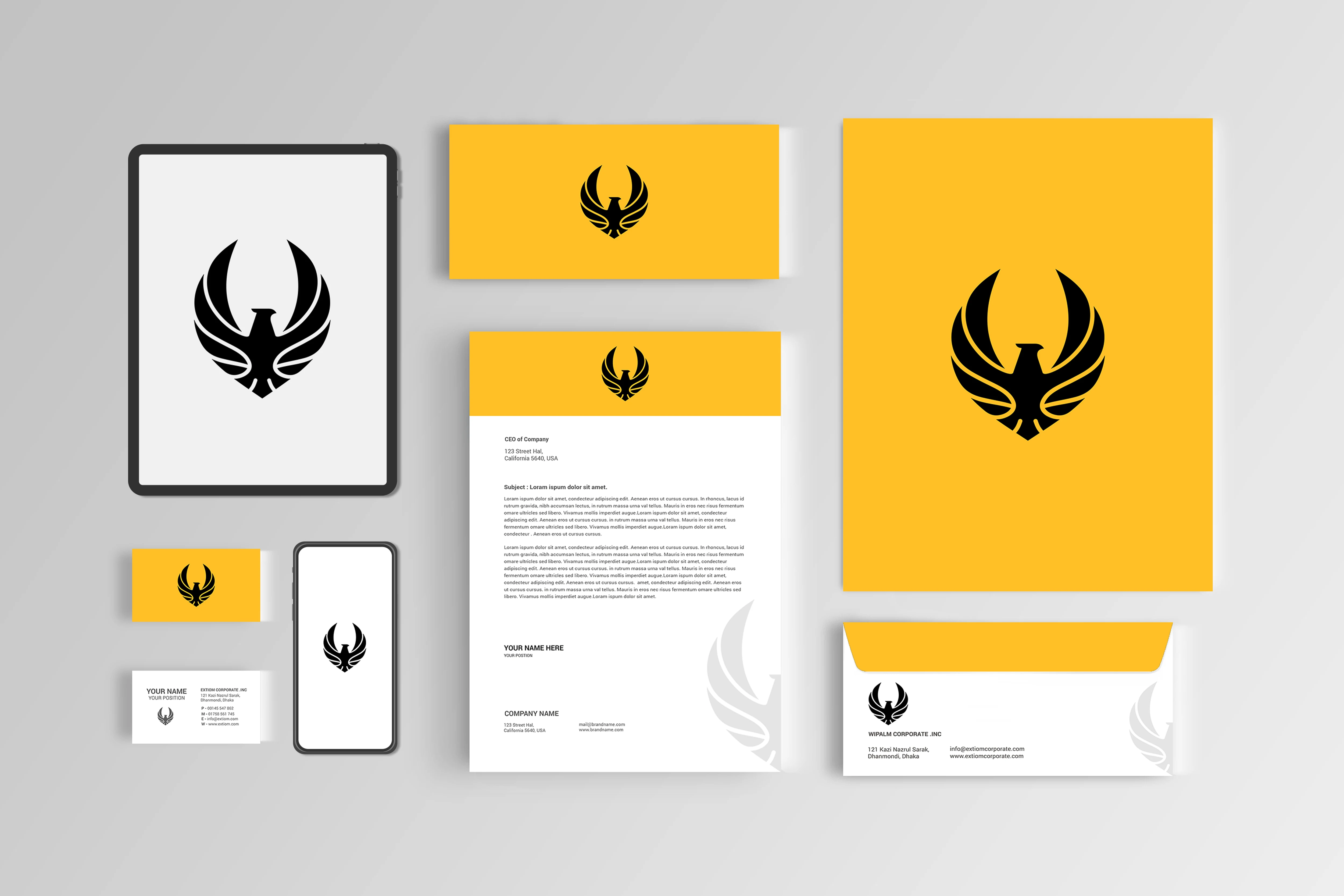 I will design professional logo business card letterh...