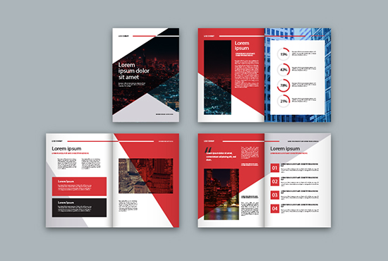 Design A Creative Brochure or Menu, Catalog