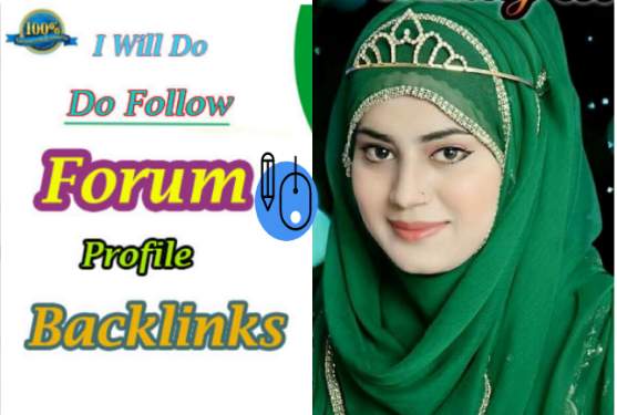 I will build 100 dofollow forum profile backlinks for...