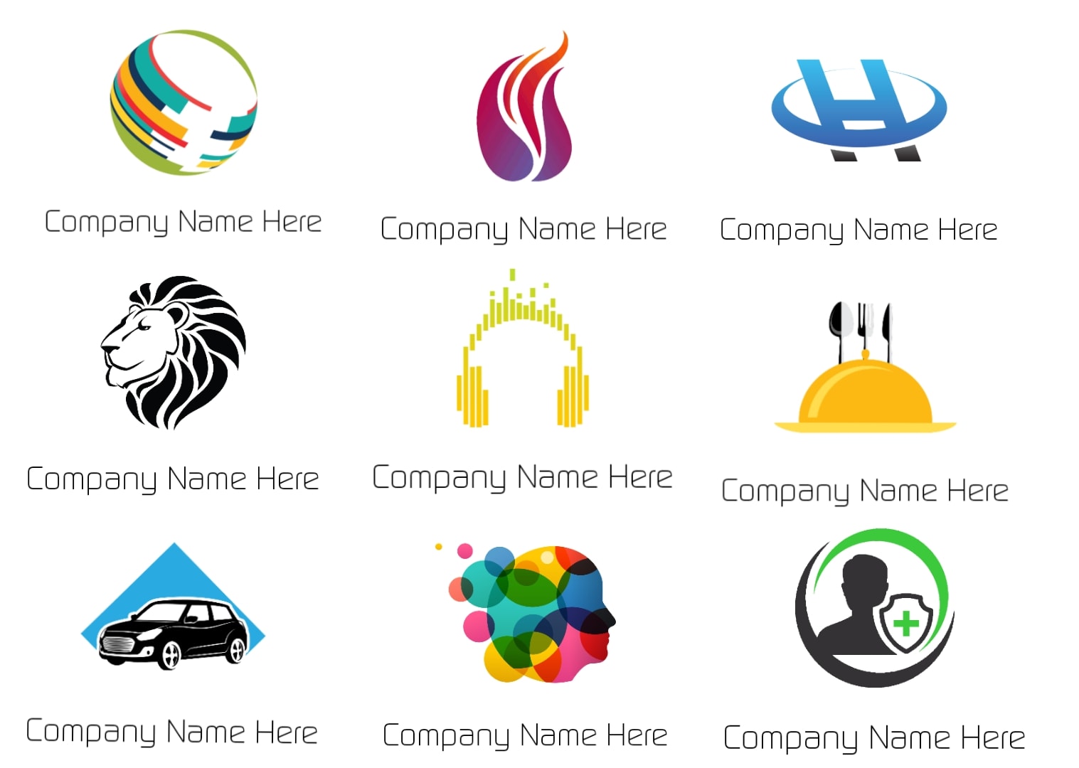 I will design simple, face and iconic logo for your ...