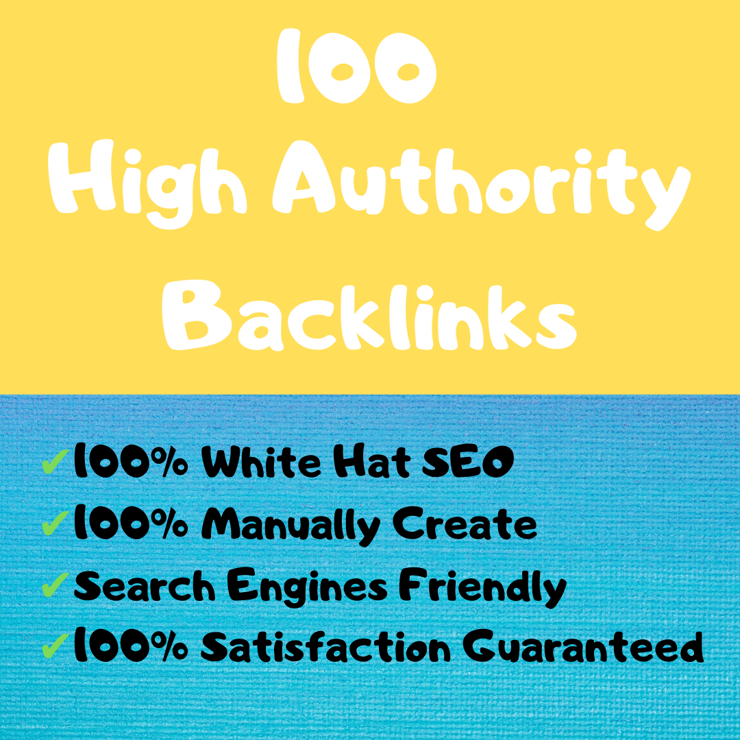 I will create 100 BackLinks with premium indexing